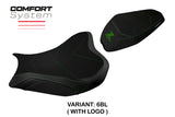 Funda de asiento Kawasaki Z900 2017-2024 Tappezzeria Italia TPZ Comfort en negro