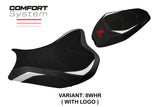 Kawasaki Z900 2017-2024 Seat Cover Tappezzeria Italia TPZ Comfort in White Red and Black