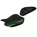 Funda de asiento Kawasaki ZH2 Z H2 2020-2025 Tappezzeria Italia TPZ Ultragrip Verde Negro