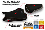 Kawasaki Ninja ZX10R 2008-2010 Seat Cover Tappezzeria Italia TPZ Comfort in Grey and Black