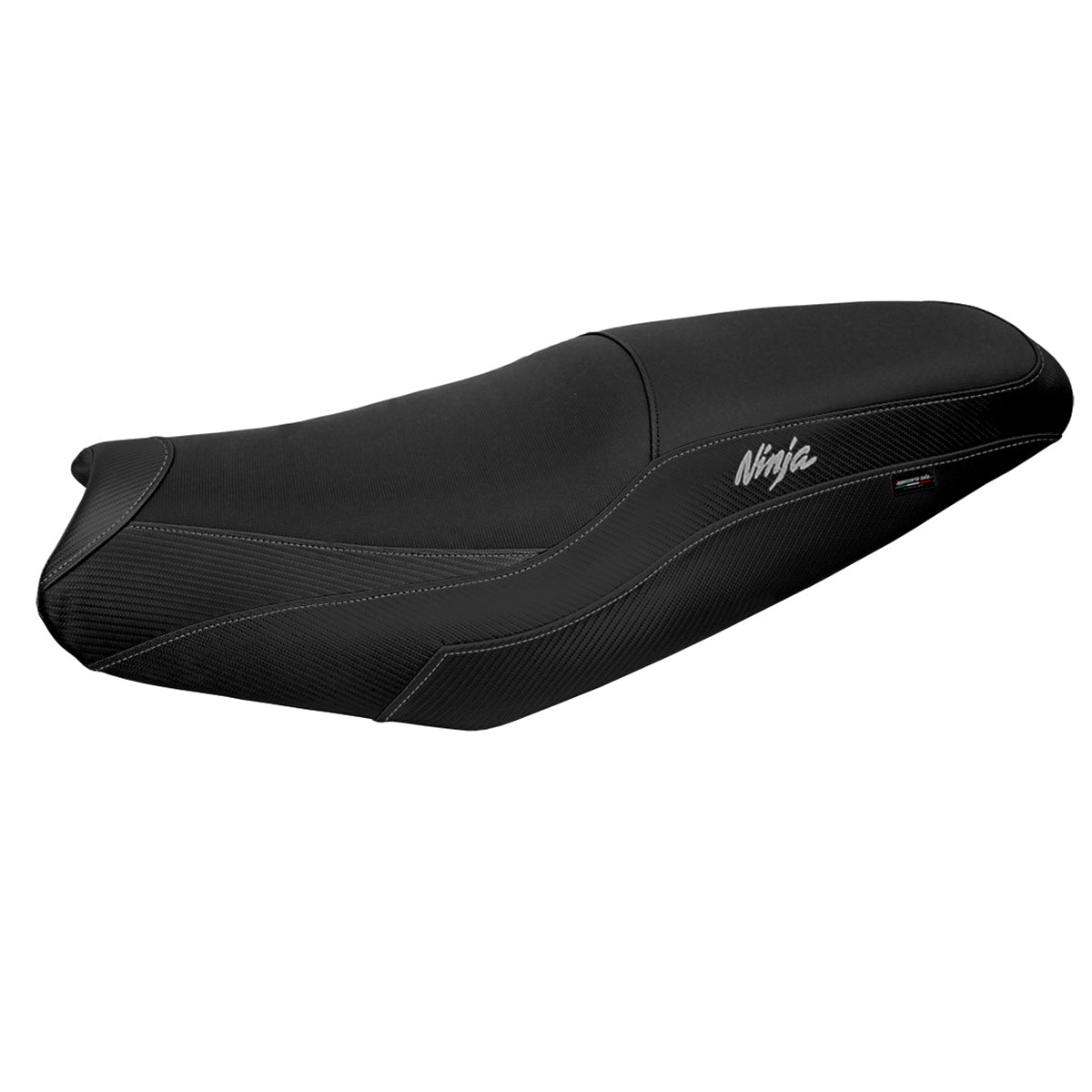 Funda de asiento Kawasaki ZX14R 2012-2024 Tappezzeria Italia TPZ Gris Negro