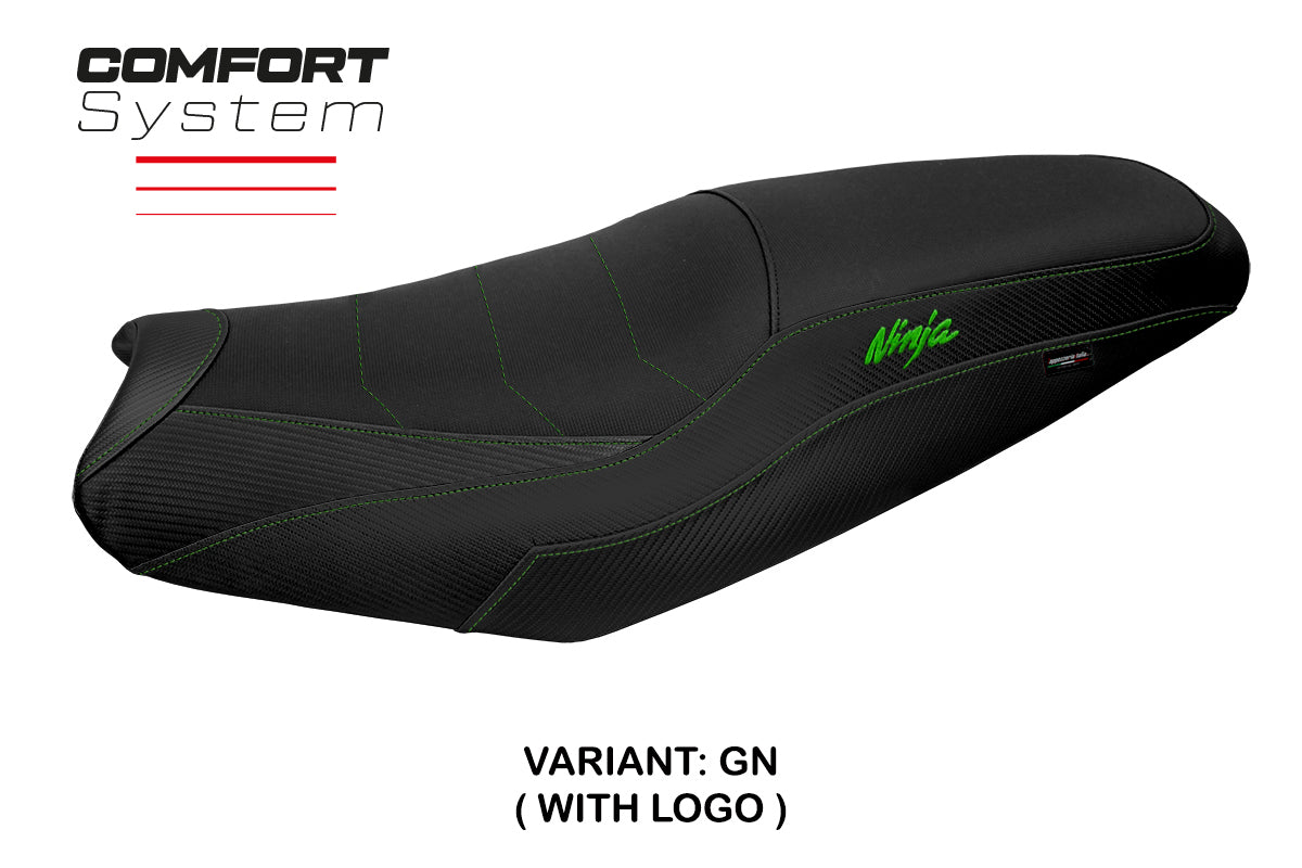 Kawasaki ZX14R 2012-2024 Seat Cover Tappezzeria Italia TPZ Comfort Green
