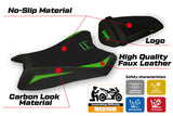 Kawasaki Ninja ZX10R 2011-2015 Seat Cover Tappezzeria Italia TPZ in Green