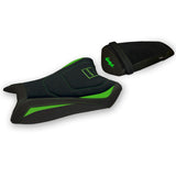 Kawasaki Ninja ZX10R 2011-2015 Seat Cover Tappezzeria Italia TPZ Ultragrip in Green