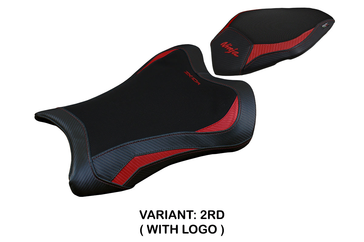 Kawasaki Ninja ZX10R 2021-2025 Seat Cover Tappezzeria Italia TPZ in Red and Black