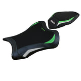 Kawasaki Ninja ZX10R 2021-2025 Seat Cover Tappezzeria Italia TPZ in Green, White and Black