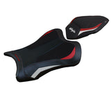 Kawasaki Ninja ZX10R 2021-2025 Seat Cover Tappezzeria Italia TPZ Ultragrip in Red and White