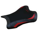 Funda de asiento Kawasaki Ninja ZX10RR 2021-2025 Tappezzeria Italia TPZ en rojo y negro