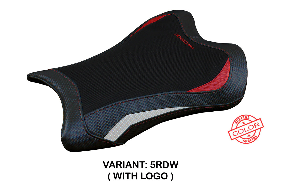 Kawasaki Ninja ZX10RR 2021-2025 Seat Cover Tappezzeria Italia TPZ in Red and White