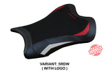 Kawasaki Ninja ZX10RR 2021-2025 Seat Cover Tappezzeria Italia TPZ in Red and White