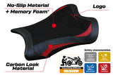 Funda de asiento Kawasaki Ninja ZX10RR 2021-2025 Tappezzeria Italia TPZ Comfort en rojo