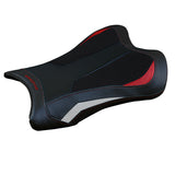 Kawasaki Ninja ZX10RR 2021-2025 Seat Cover Tappezzeria Italia TPZ Ultragrip in Red and White