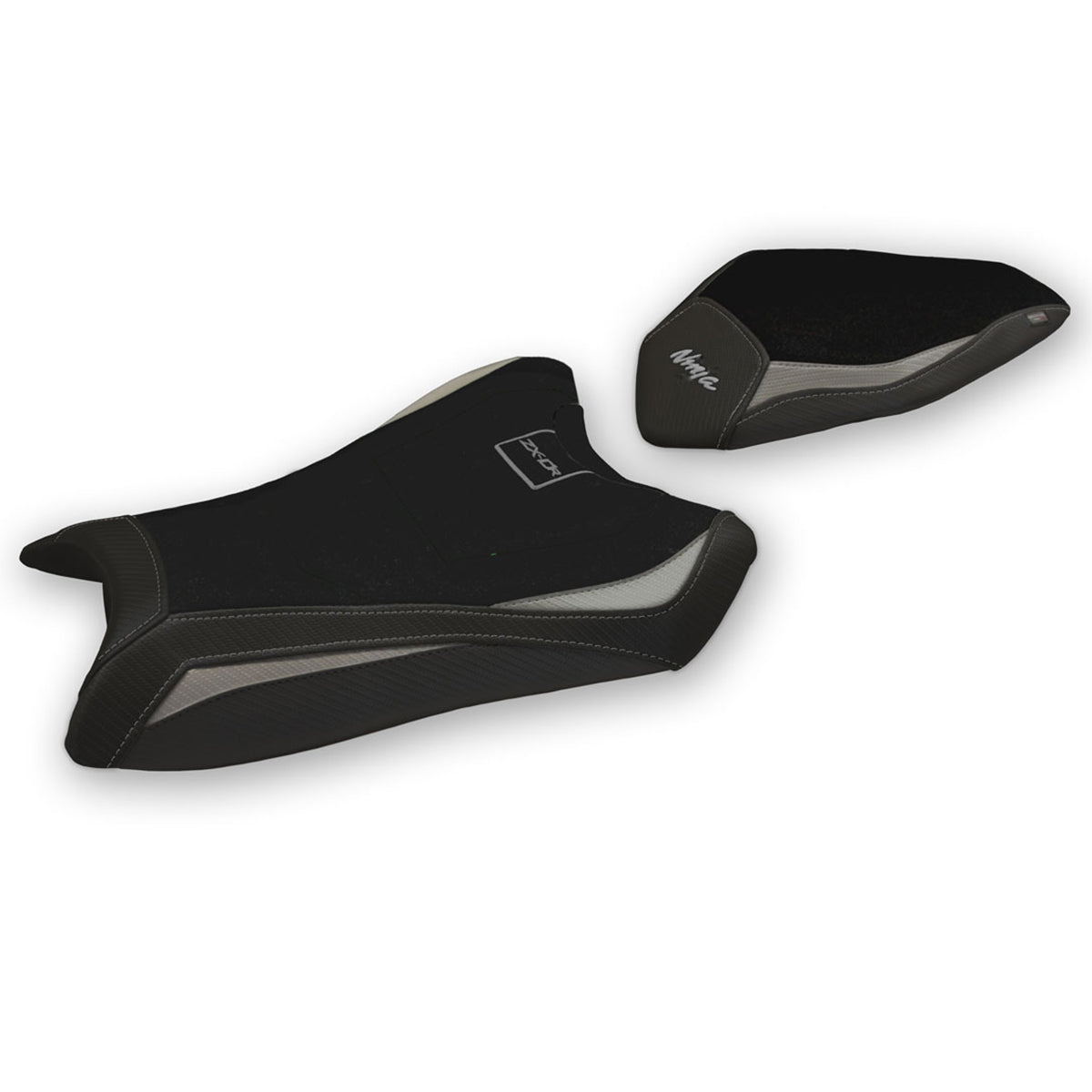 Kawasaki Ninja ZX10R 2016-2020 Seat Cover Tappezzeria Italia TPZ in Grey and Black