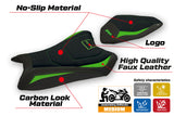 Kawasaki Ninja ZX10R 2016-2020 Seat Cover Tappezzeria Italia TPZ Ultragrip in Green