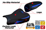 Kawasaki ZX4R 2023-2025 Seat Cover Tappezzeria Italia TPZ in Blue and Black