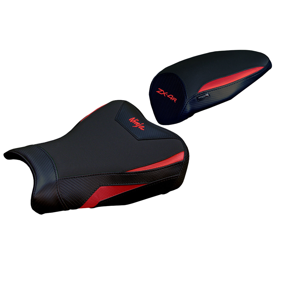 Kawasaki ZX4R 2023-2025 Seat Cover Tappezzeria Italia TPZ in Red and Black