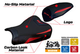 Kawasaki ZX4R 2023-2025 Seat Cover Tappezzeria Italia TPZ in Red and Black