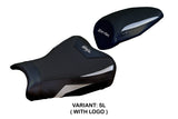 Kawasaki ZX4R 2023-2025 Seat Cover Tappezzeria Italia TPZ in Silver and Black