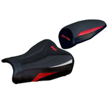 Kawasaki ZX4RR 2023-2025 Seat Cover Tappezzeria Italia TPZ Ultragrip in Red Silver and Black