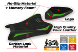 Kawasaki Ninja ZX6R 2019-2025 Seat Cover Tappezzeria Italia TPZ Comfort in Green