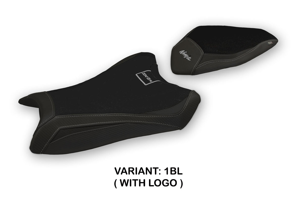 Kawasaki Ninja ZX6R 2019-2025 Seat Cover Tappezzeria Italia TPZ in Black