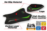 Kawasaki Ninja ZX6R 2019-2026 Seat Cover TPZ Italia Green Grey