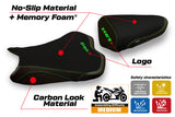 Kawasaki Ninja ZX6R 2009-2012 Seat Cover Tappezzeria Italia TPZ Comfort in Black
