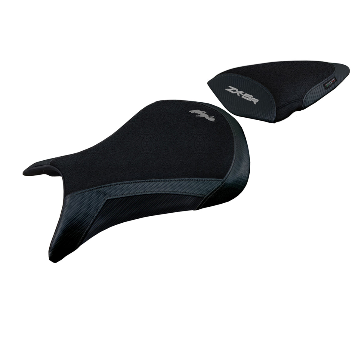 Kawasaki Ninja ZX6R 2005 2006 Seat Cover Tappezzeria Italia TPZ Ultragrip in Black