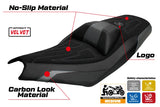 Kymco AK550 Premium 2023-2026 Seat Cover TPZ Italia Grey Black