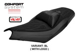 Kymco AK550 Premium 2023-2026 Seat Cover TPZ Italia Comfort Black