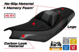 Kymco AK575 Premium 2025-2026 Seat Cover TPZ Italia Comfort Grey Black