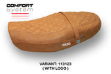Funda de asiento Kawasaki Z900RS 2018-2025 Tappezzeria Italia TPZ Comfort Leather Camel