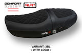 Kawasaki Z900RS 2018-2025 Seat Cover Tappezzeria Italia TPZ Velvet Comfort Black