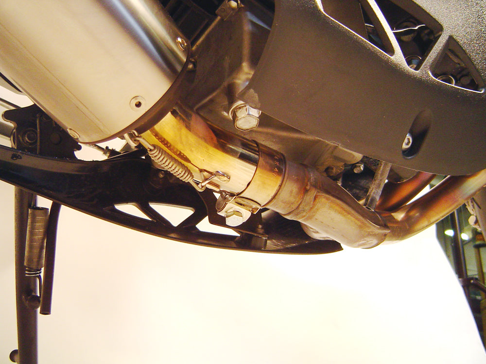 Kawasaki ER6F 2005-2011 USA Exhaust GPR Slip-on Satinox 