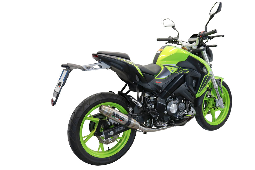Keeway RKF125 2018-2020 Exhaust GPR Full System Deeptone Inox - photo 6