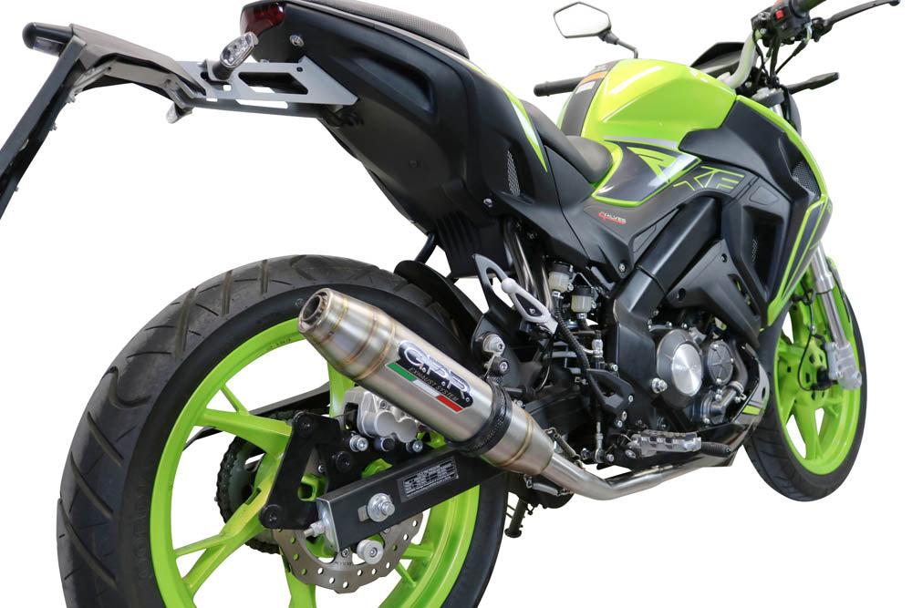 Keeway RKF125 2018-2020 Exhaust GPR Full System Deeptone Inox - photo 7