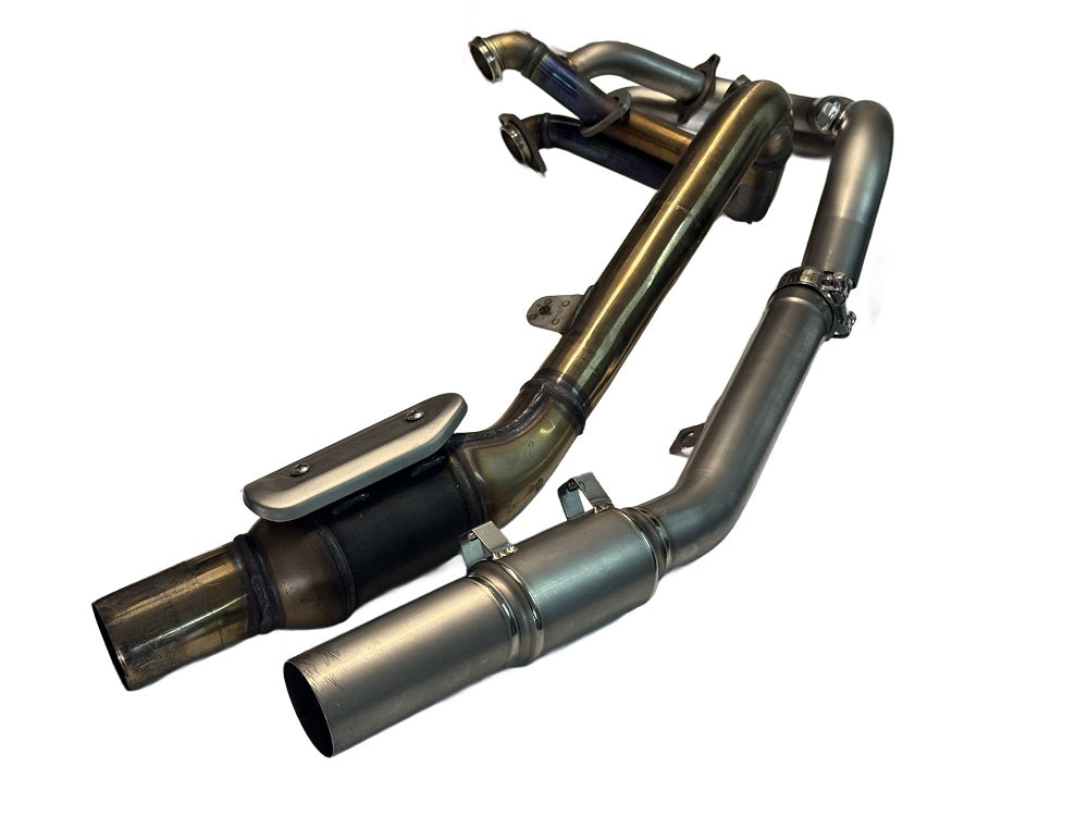 Kove 800X 2024-2026 Exhaust GPR Decat Pipe Racing 304 Stainless Steel