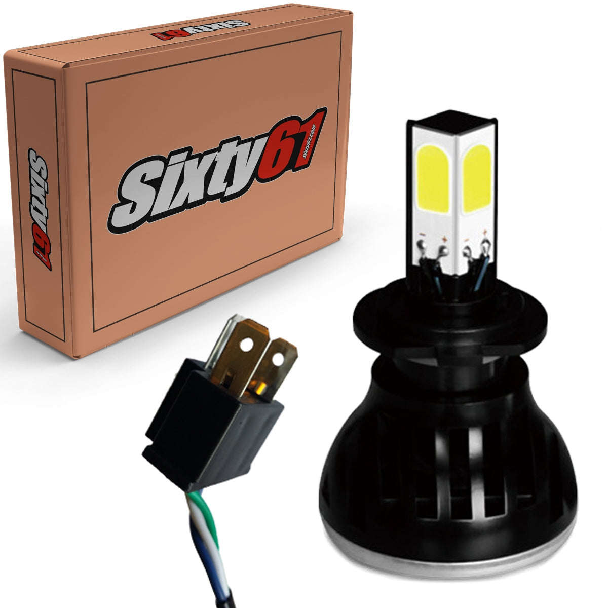 H4 Motorcycle LED Headlight Bulb – Sixty61