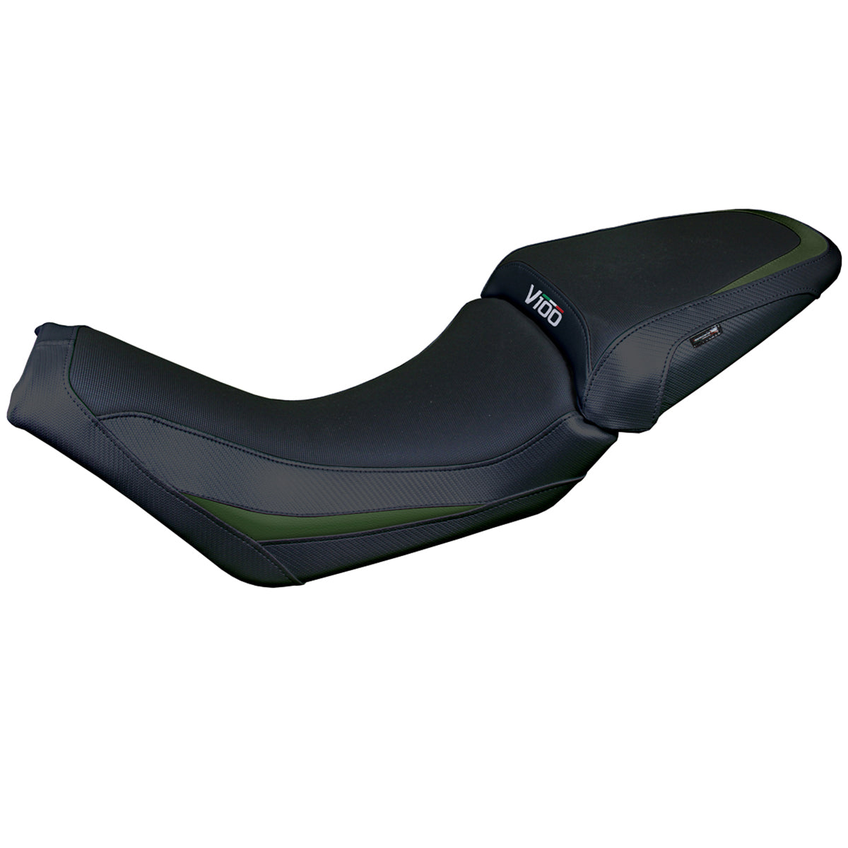 Moto Guzzi V100 Mandello 2022-2025 Seat Cover Tappezzeria Italia TPZ Comfort Green