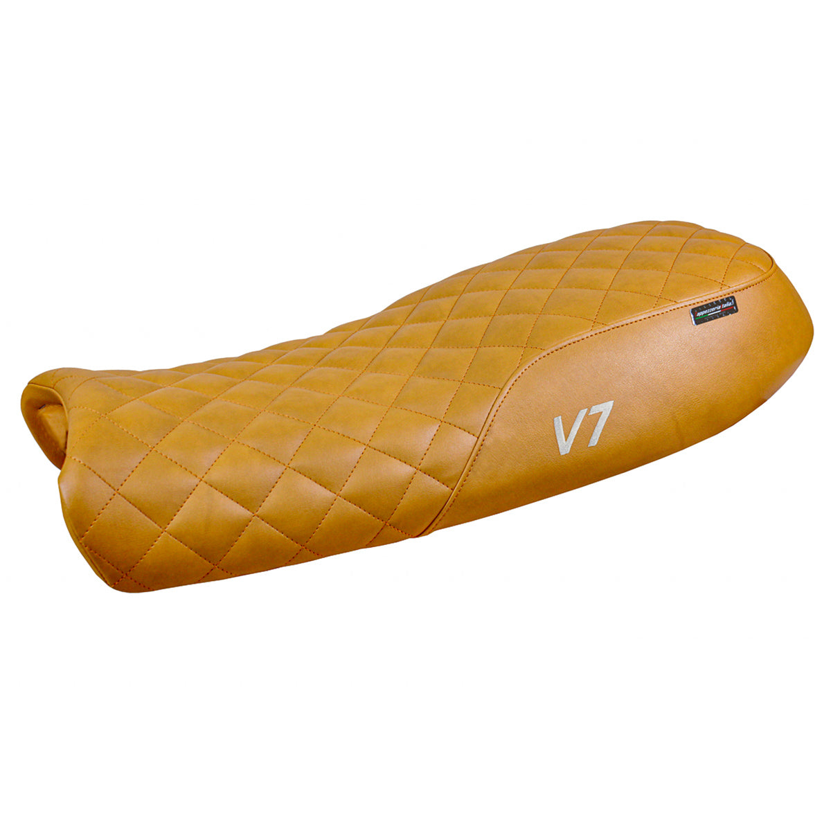 Moto Guzzi V7 2011-2020 Seat Cover Tappezzeria Italia TPZ in Camel