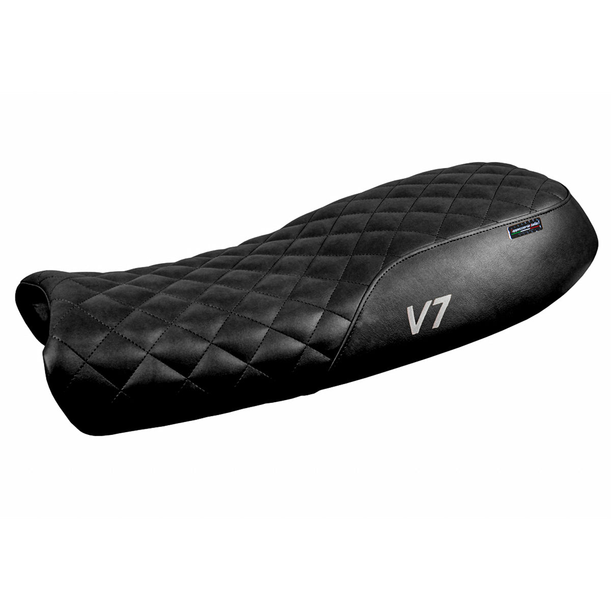 Funda de asiento Moto Guzzi V7 2011-2020 Tappezzeria Italia TPZ Comfort en negro vintage