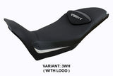 Moto Guzzi V85TT 2019-2025 Seat Cover Tappezzeria Italia TPZ in White and Black