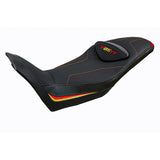 Moto Guzzi V85TT 2019-2025 Seat Cover Tappezzeria Italia TPZ Comfort in Red and Gold