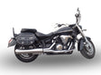 Yamaha Xvs 1300 Midnight Star 2006-2014  Exhaust GPR Slip-on Inox Oval Bomb