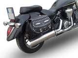 Yamaha Xvs 1300 Midnight Star 2006-2014  Exhaust GPR Slip-on Inox Oval Bomb