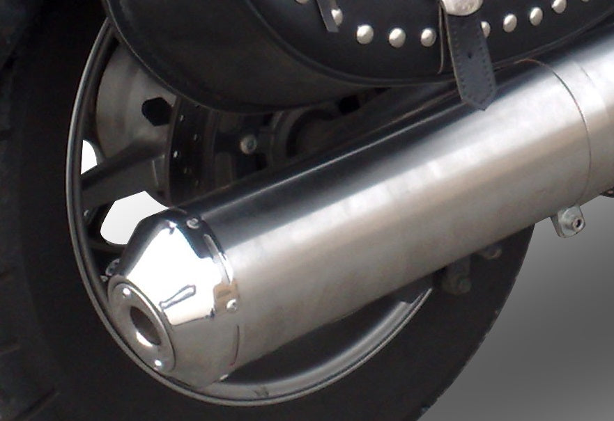 Yamaha Xvs 1300 Midnight Star 2006-2014  Exhaust GPR Slip-on Inox Oval Bomb