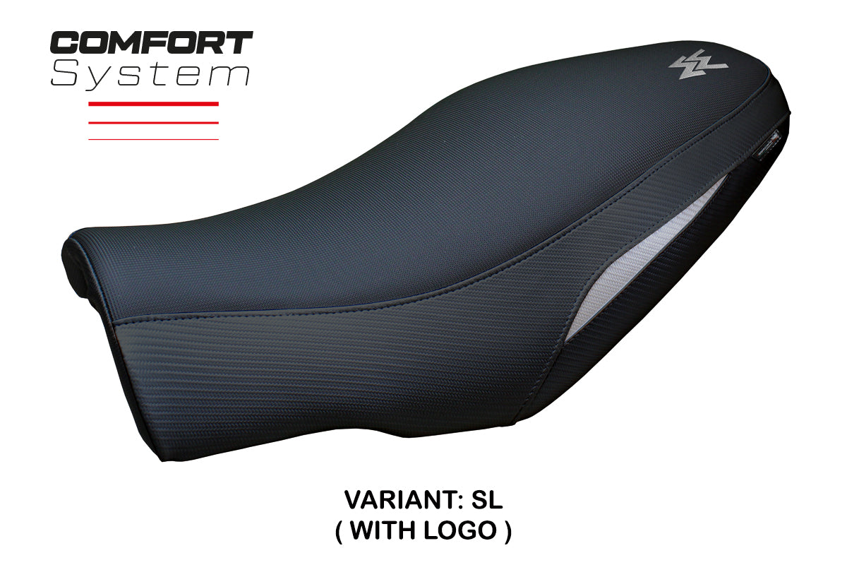 Funda Asiento Moto Morini Seiemmezzo 2022-2025 Tappezzeria Italia TPZ Comfort en Plata