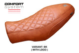 Moto Morini Seiemmezzo 2022-2025 Seat Cover Tappezzeria Italia TPZ Comfort in Vintage Brick