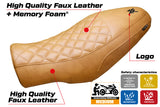 Moto Morini Seiemmezzo 2022-2025 Seat Cover Tappezzeria Italia TPZ Comfort in Vintage Camel