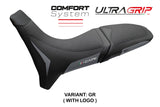 Funda Asiento Moto Morini X Cape 650 700 2021-2025 Tappezzeria Italia TPZ Comfort Grip Gris